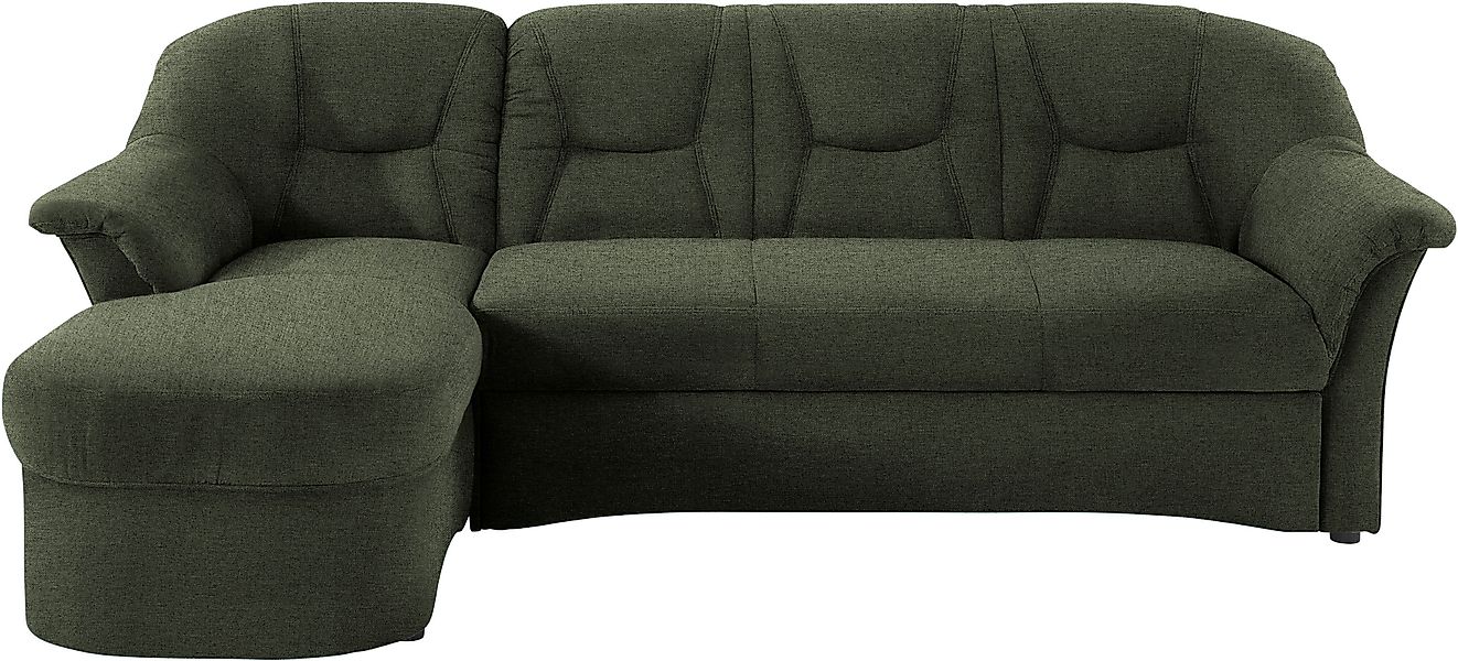 DOMO collection Ecksofa »Sarafina zeitlos und komfortabel, optional mit Fed günstig online kaufen