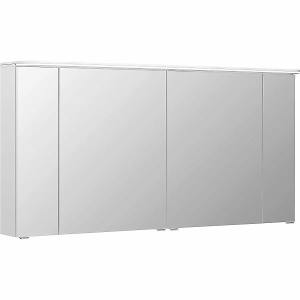 Pelipal Spiegelschrank Quantum 05 Weiß Hochglanz 150 cm günstig online kaufen