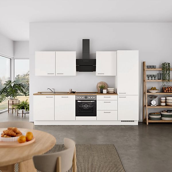 nobilia Küchenzeile ""Laser II", Ausrichtung wählbar, Breite 300 cm" vormon günstig online kaufen