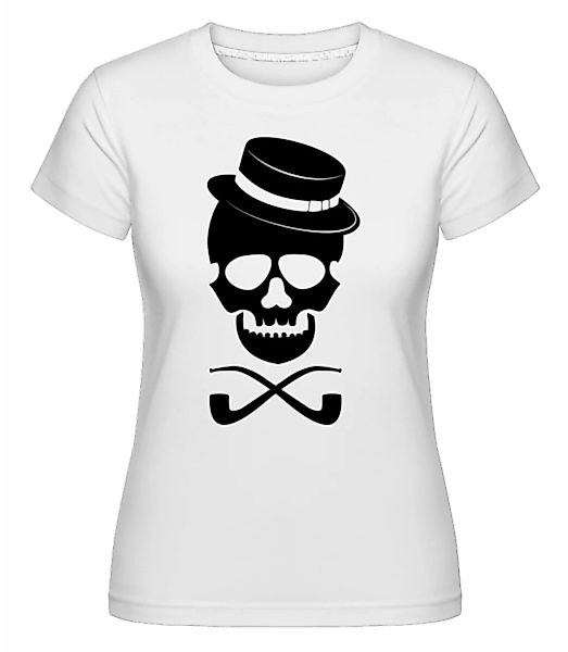 Totenkopf mit Hut · Shirtinator Frauen T-Shirt günstig online kaufen