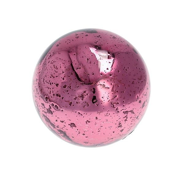 Dekoobjekt Glass Ball pink 15cm, 15x15x15cm günstig online kaufen