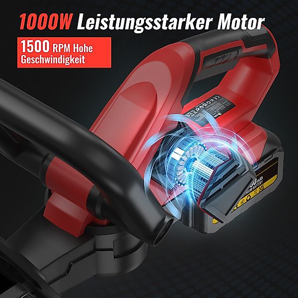 CONENTOOL Akku-Heckenschere LLJ003, 21V Heckenschere Elektro, günstig online kaufen