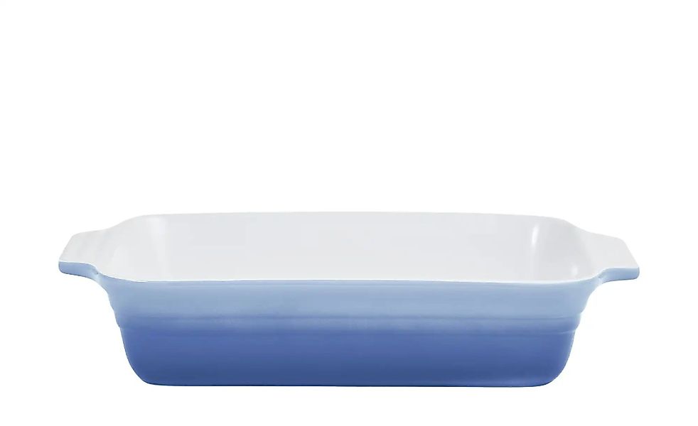 KHG Auflaufform   ¦ blau ¦ Steinzeug/Steingut ¦ Maße (cm): B: 23 H: 8 Küche günstig online kaufen