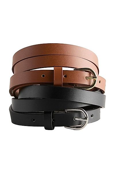 Next Gürtelriemen 2er-Pack schmale Gürtel aus Polyurethan (1-St) günstig online kaufen