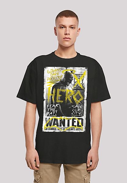 F4NT4STIC T-Shirt "Batman v Superman Superheld Wanted Poster" Print günstig online kaufen