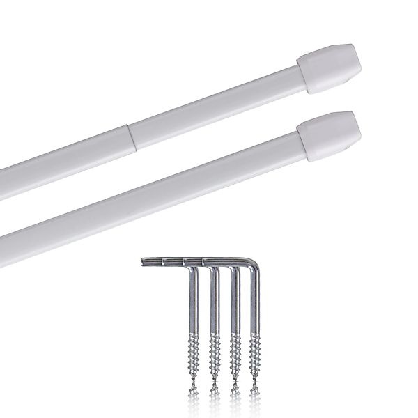 Bestlivings Gardinenstange Bistrostange Vitragestange (2er-Pack), ausziehba günstig online kaufen
