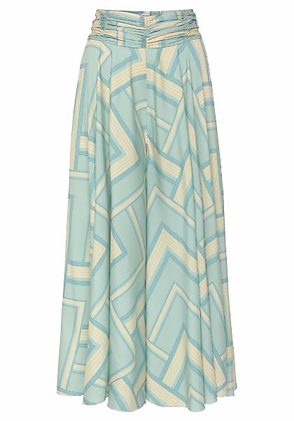 LASCANA Hosenrock aus glatter Ware, Culotte, extraweites Bein günstig online kaufen