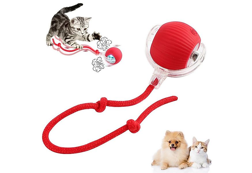 MOPUEA Tier-Intelligenzspielzeug Interaktives Haustier Spielzeugball mit Zu günstig online kaufen