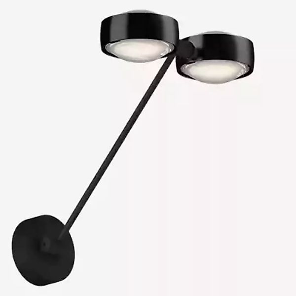 Occhio Sento Parete Doppio 40 Up D Wandleuchte LED, Kopf black phantom/Body günstig online kaufen