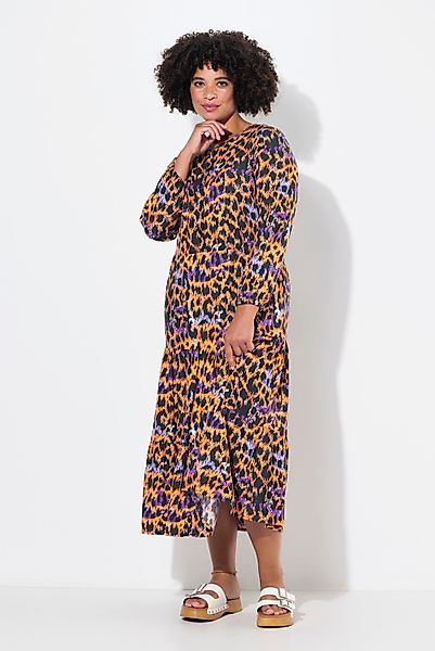 Angel of Style Jerseykleid Maxikleid Color-Leomuster günstig online kaufen