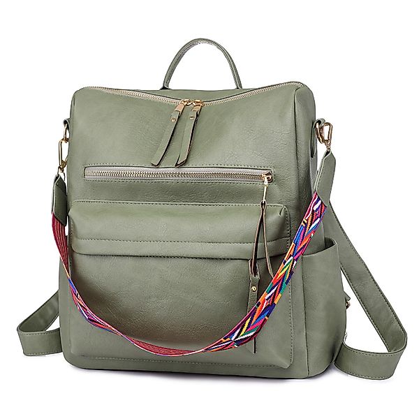 REDOM Rucksack Laptoprucksack Schulrucksack Lederrucksack Reiserucksack günstig online kaufen