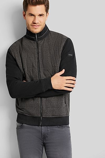 bugatti Sweatjacke, im Pepitamuster günstig online kaufen