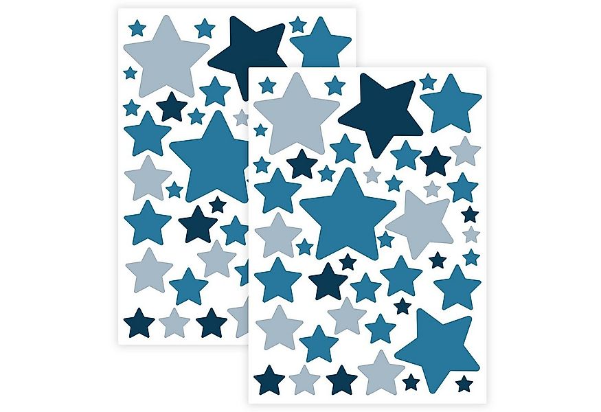 WANDKIND Wandtattoo Sternen Set 94 Stück V281 günstig online kaufen