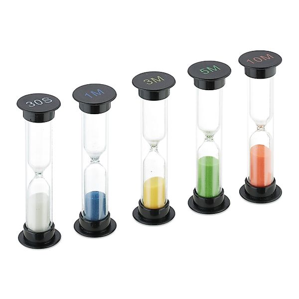 relaxdays Sanduhr Sanduhren 5er Set günstig online kaufen
