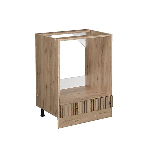 Vicco Herdumbauschrank R-Line Artisan-Eiche/Goldkraft Eiche 60 cm ohne Arbe günstig online kaufen