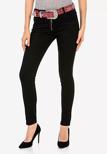Cipo & Baxx Slim-fit-Jeans, in figurbetontem Slim Fit-Schnitt günstig online kaufen