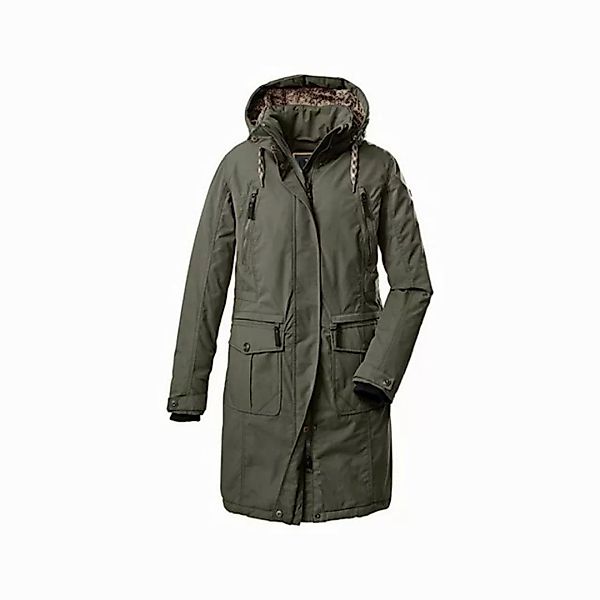 Killtec Langmantel olive regular fit (1-tlg) günstig online kaufen