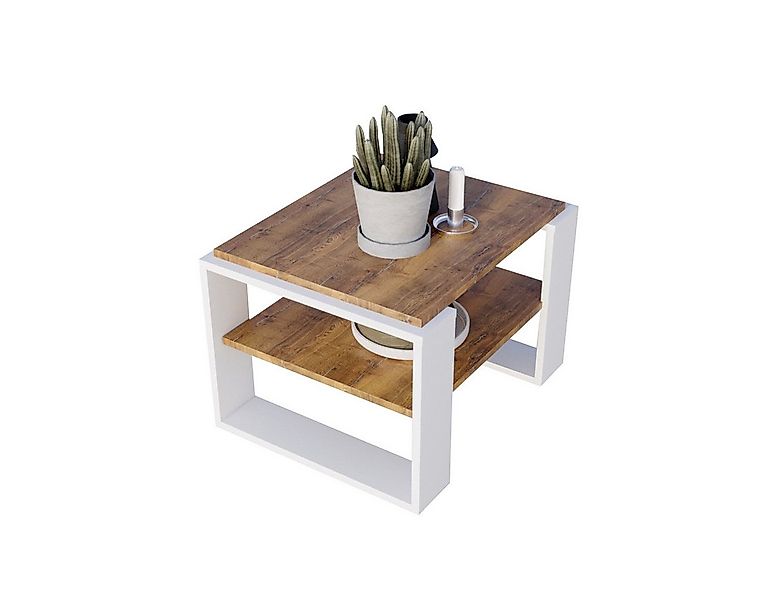 CraftPAK Couchtisch Wohnzimmertisch aus hochwertigem Holz - Couchtisch 54T günstig online kaufen
