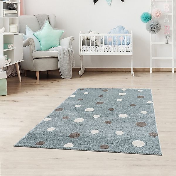 Jimri Kinderteppich DOT´S Teppiche für Kinderzimmer, günstig online kaufen