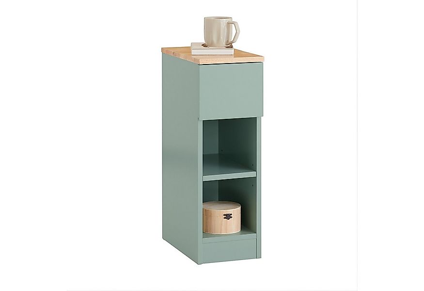 SoBuy Nachttisch FBT111, Beistelltisch mit Schublade und Ablage, Nightstand günstig online kaufen