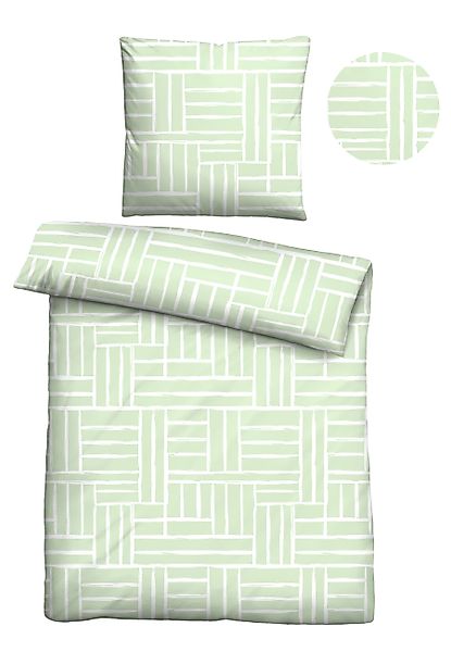 Castell - Markenbettwäsche Bettwäsche "0020370" 2 Stk. tlg. absolut bügelfr günstig online kaufen