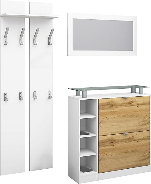 borchardt Möbel Garderoben-Set "Dolly" Set, 3 Stk. tlg. günstig online kaufen