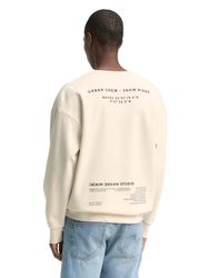 TOM TAILOR Denim Sweatshirt mit Schriftzügen günstig online kaufen