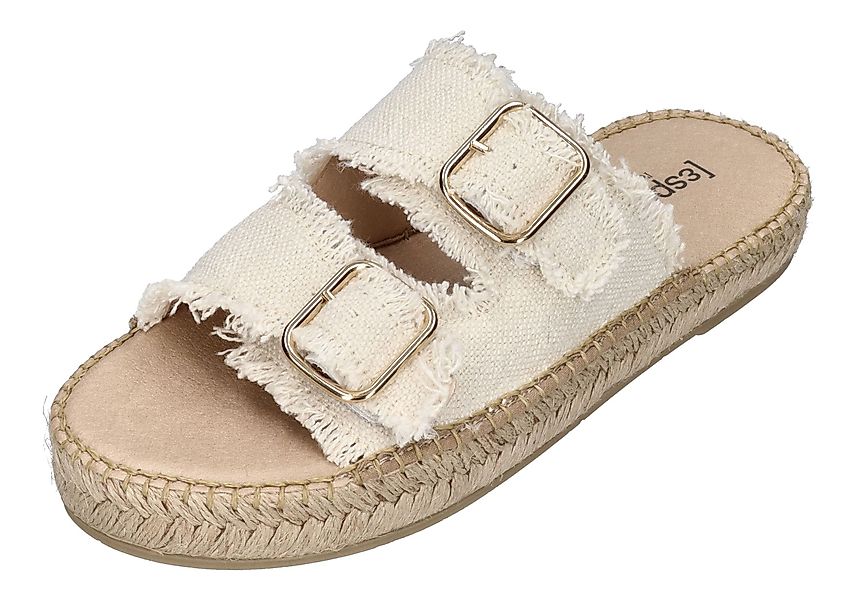 espadrij l´originale CLAQUETTE LINEN Pantolette Nature günstig online kaufen
