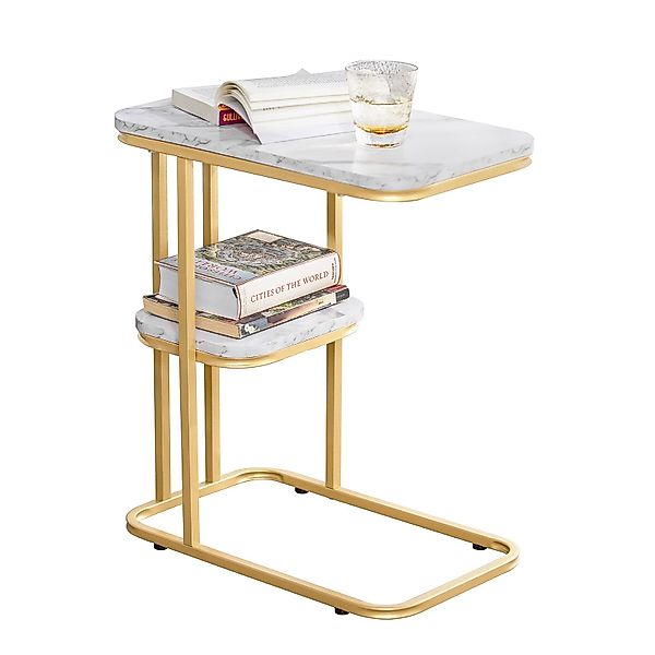 SoBuy Beistelltisch FBT110, mit 2 Ablagen günstig online kaufen