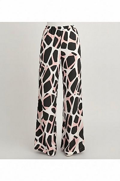 Zuckerwatte Palazzohose moderne Printhose aus fließender Viskose günstig online kaufen