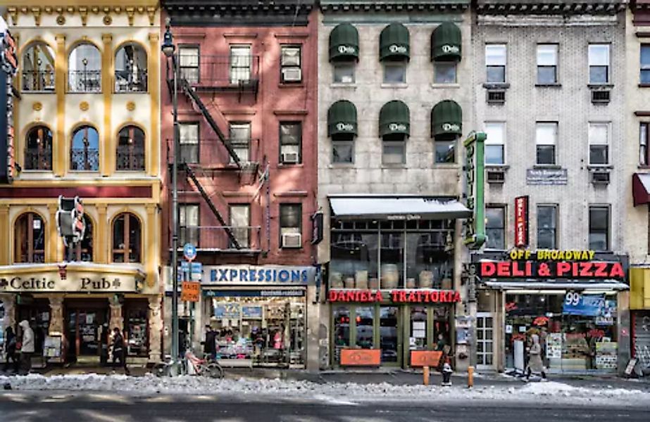Papermoon Fototapete »Photo-Art PETER PFEIFFER, EIN KALTER TAG IN NY« günstig online kaufen
