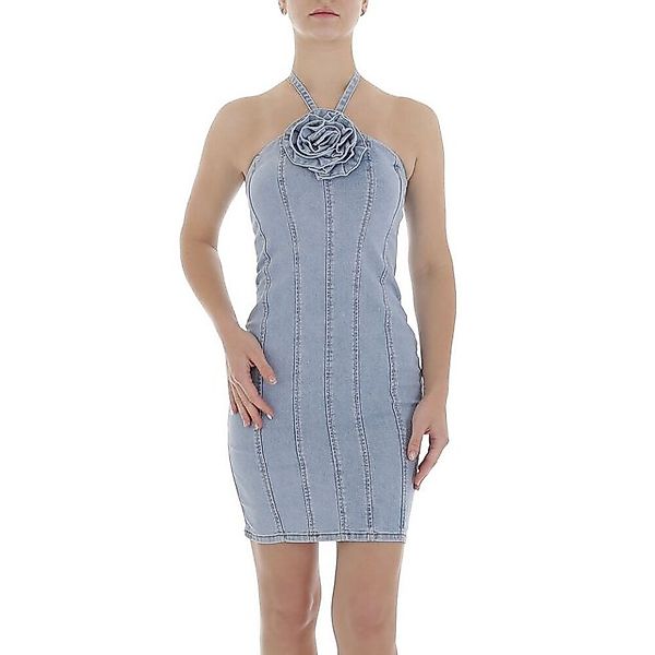 Ital-Design Jeanskleid Damen (87217111) Used-Look Stretch günstig online kaufen
