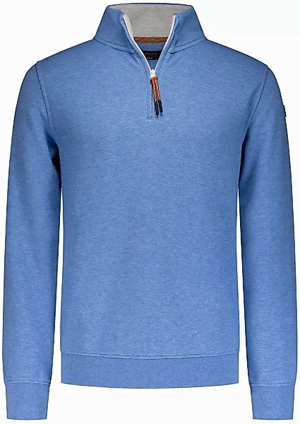 NZA Half Zip Pullover Samuel Blau - Größe 3XL günstig online kaufen