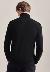 seidensticker Strickpullover Schwarze Rose 1/1 Rundhals günstig online kaufen