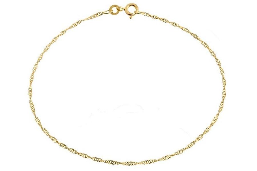 Silberkettenstore Goldarmband Singapurketten Armband 1,4mm - günstig online kaufen