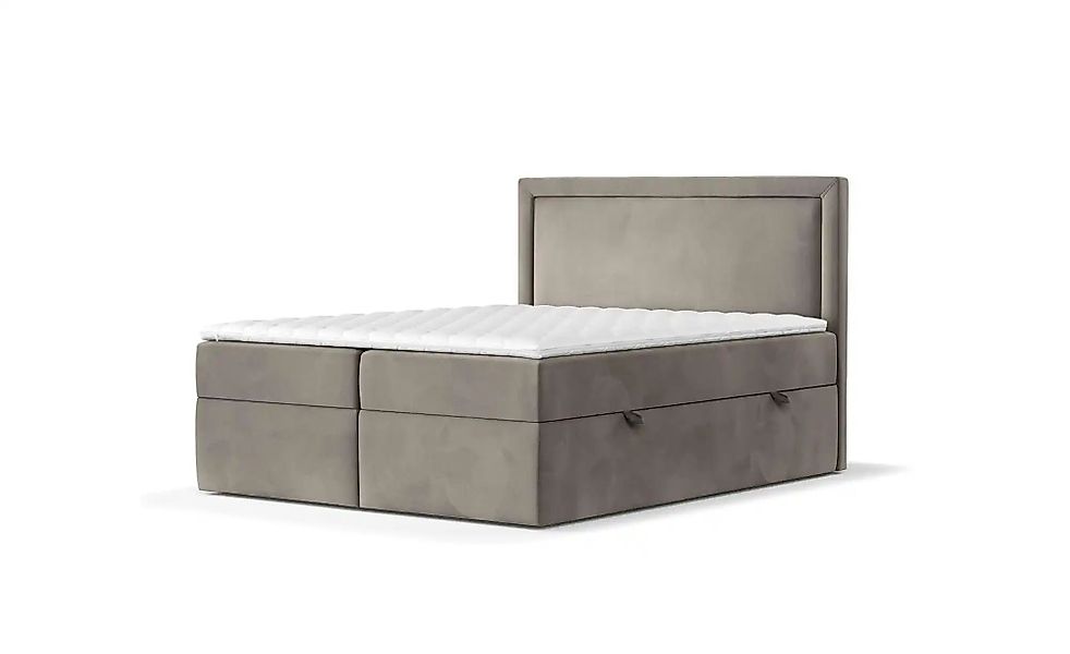 Boxspringbett mit Stauraum   ¦ braun ¦ Maße (cm): B: 122 H: 120 Betten > Ko günstig online kaufen