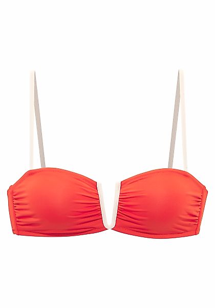 Copenhagen Studios Bandeau-Bikini-Top "Emma", mit Kontrastdetails günstig online kaufen