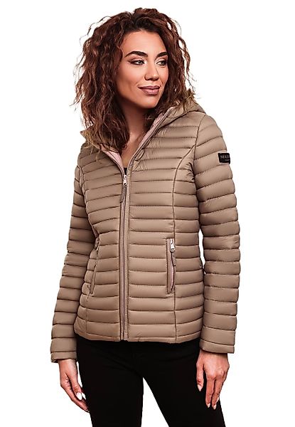 Marikoo Steppjacke Asraa Übergangsjacke mit kontrastfarbendem günstig online kaufen