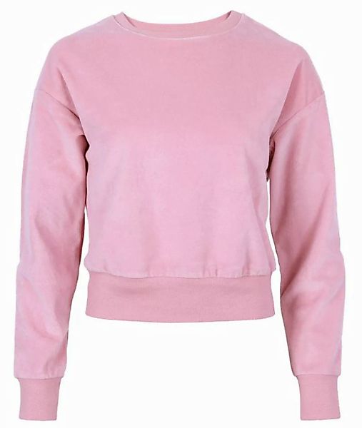 Sarcia.eu Sweatshirt Pinker Pullover aus Velours S günstig online kaufen