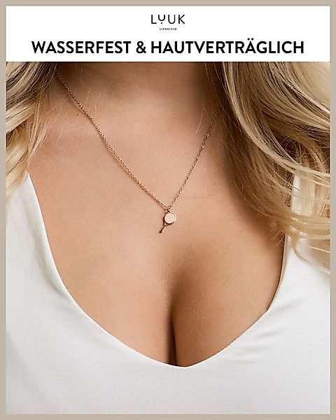 LUUK LIFESTYLE Kette mit Anhänger Tennisschläger, günstig online kaufen