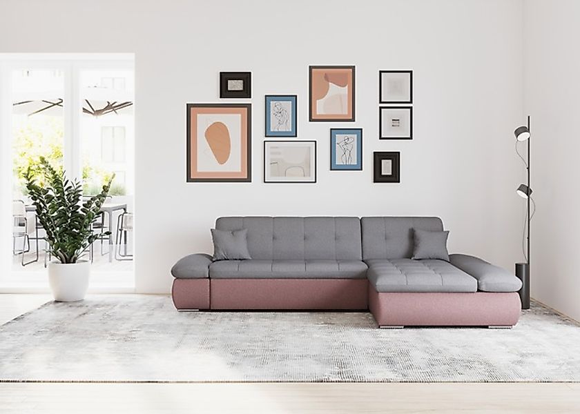 DOMO collection Ecksofa »Moric, L-Form, XXL-Sofa - Breite 300cm«, wahlweise günstig online kaufen