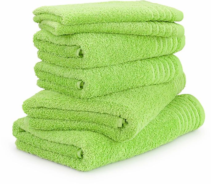 Möve Handtuch Set "New Classic" Set 6 Stk. Walkfrottier 2x Gäste-, 2x Hand- günstig online kaufen