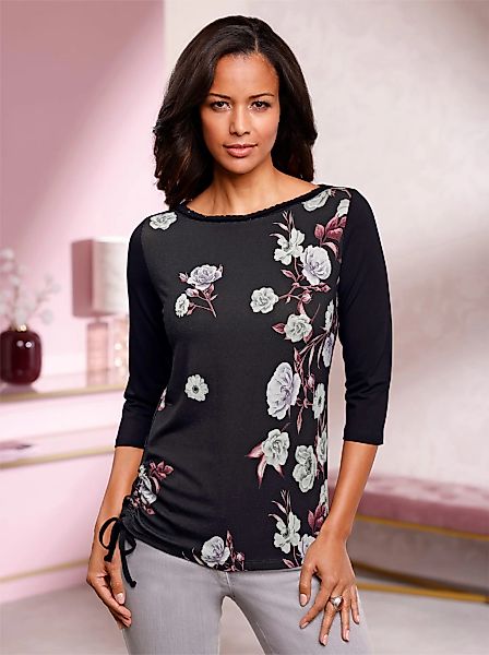 Lady 3/4-Arm-Shirt "3/4-Arm-Shirt" 1 Stk. tlg. günstig online kaufen