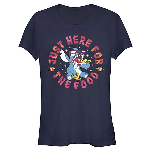 Disney Classics - Lilo & Stitch - Stitch Pizza - Frauen T-Shirt günstig online kaufen
