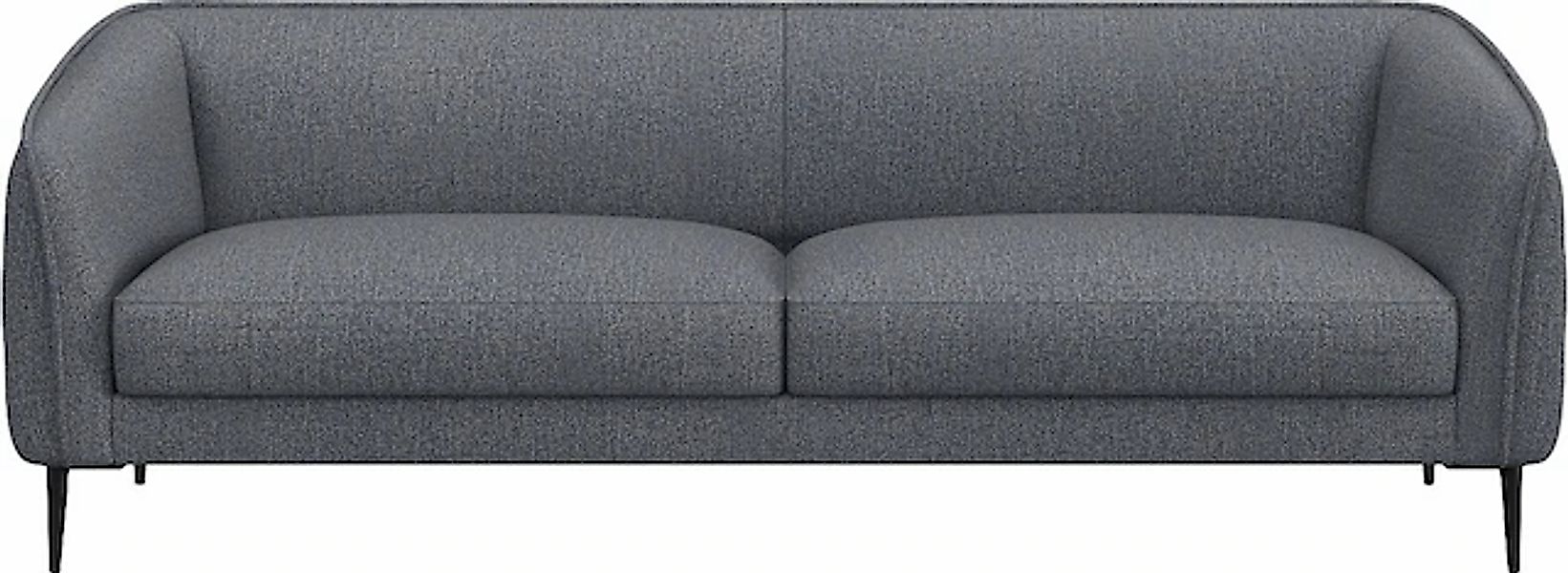 FLEXLUX 3-Sitzer "Belle Designsofa, Couch, bequem durch Kaltschaum im Sitz" günstig online kaufen