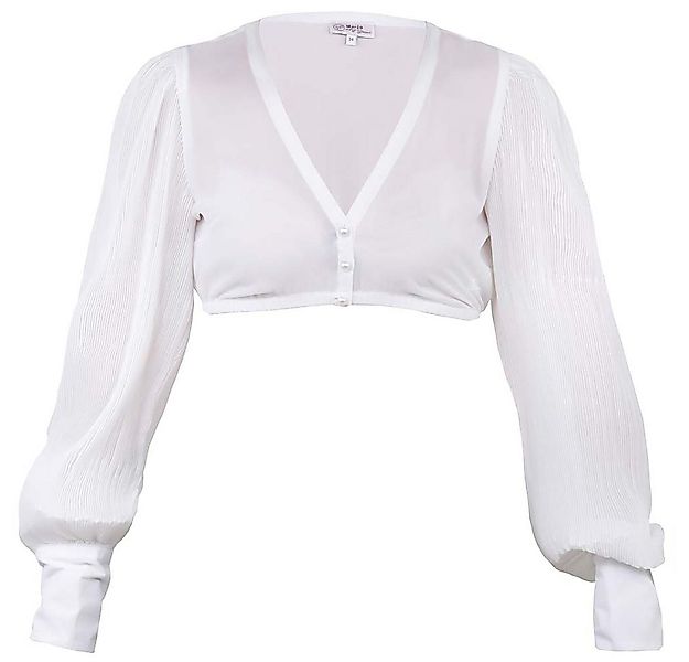 MarJo Dirndlbluse Dirndlbluse Oberreute Langarm weiß günstig online kaufen