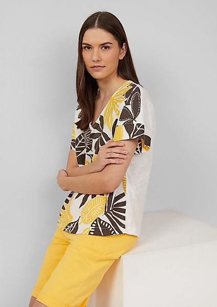 s.Oliver Kurzarmshirt T-Shirt (1-tlg) günstig online kaufen