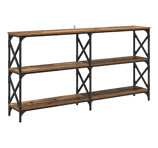 vidaXL Nachttisch Konsolentisch Altholz 156 x 28 x 80,5 cm Holzwerkstoff (1 günstig online kaufen