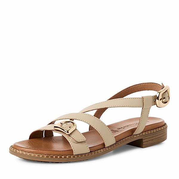 Tamaris Sandalette Blockabsatz, Riemchensandale mit Rahmennaht günstig online kaufen