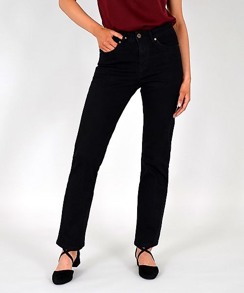 ESRA Straight-Jeans High Waist Damen Jeans Straight Leg Hose Stretch gerade günstig online kaufen